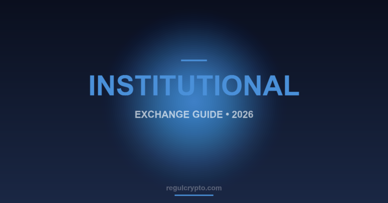 Best Crypto Exchange for Institutional Trading 2026: Top 3 Compared