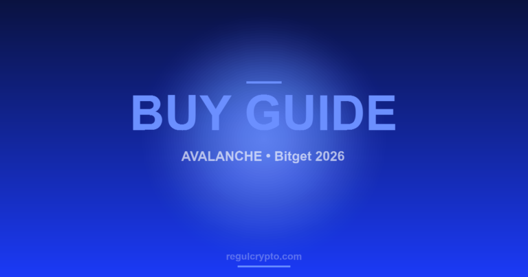 How to Buy Avalanche (AVAX) on Bitget in 2026: Step-by-Step Guide