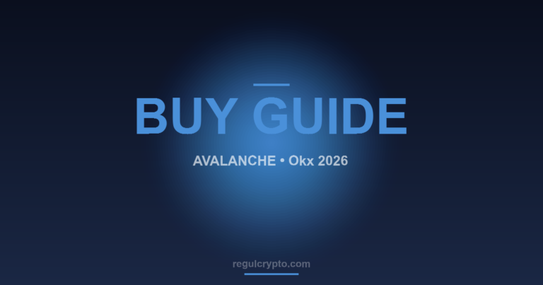 How to Buy Avalanche (AVAX) on OKX in 2026: Step-by-Step Guide