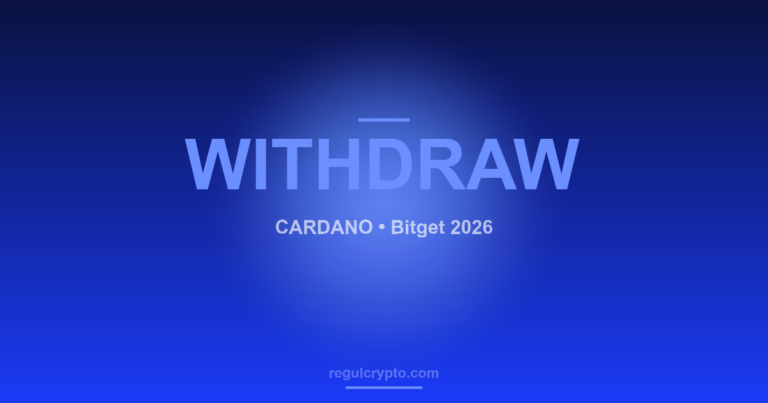 How to Withdraw Cardano (ADA) from Bitget in 2026: Step-by-Step