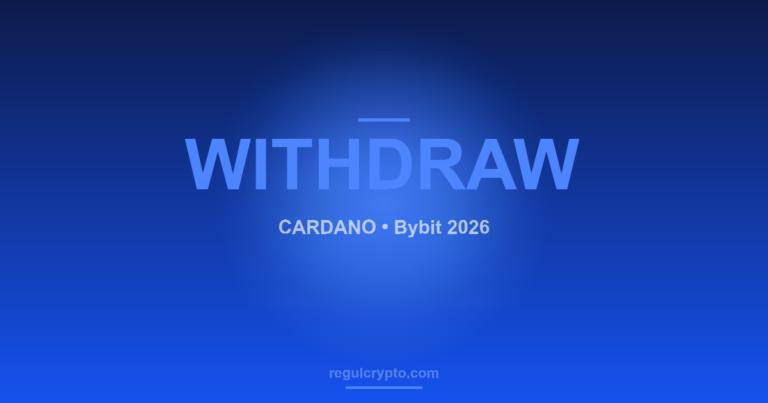 How to Withdraw Cardano (ADA) from Bybit in 2026: Step-by-Step