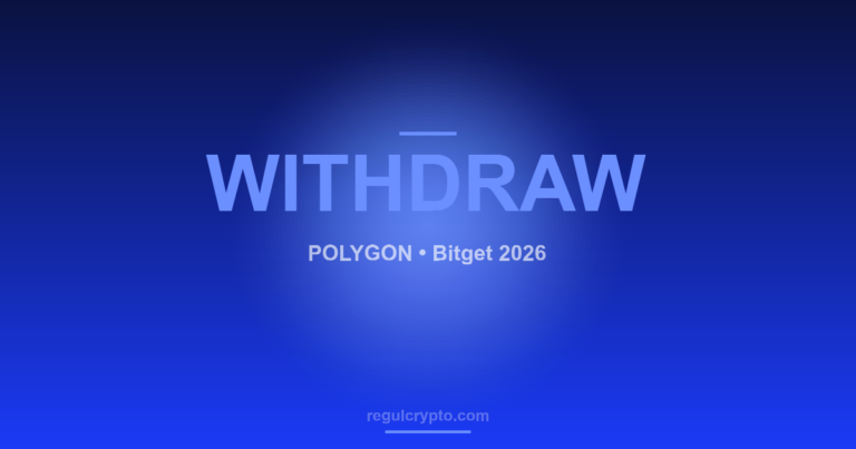 How to Withdraw Polygon (MATIC) from Bitget in 2026: Step-by-Step