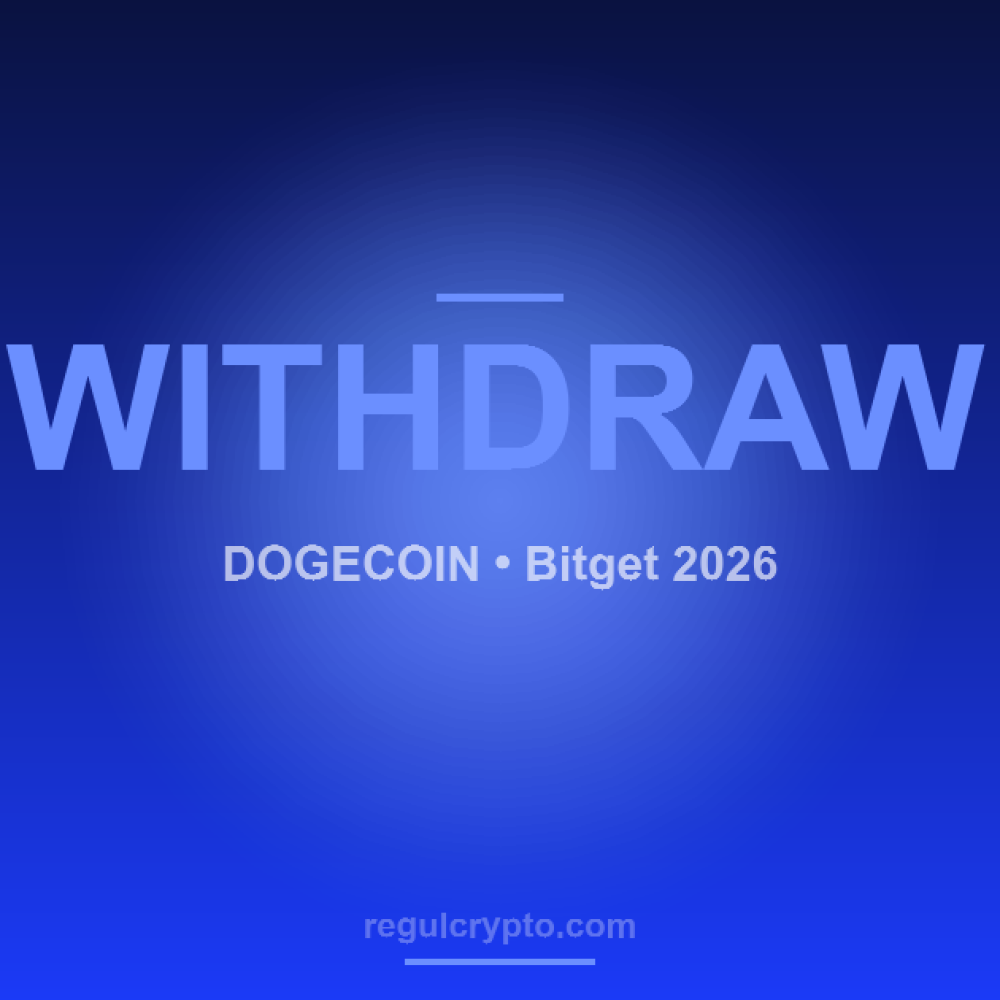How to Withdraw Dogecoin (DOGE) from Bitget in 2026: Step-by-Step