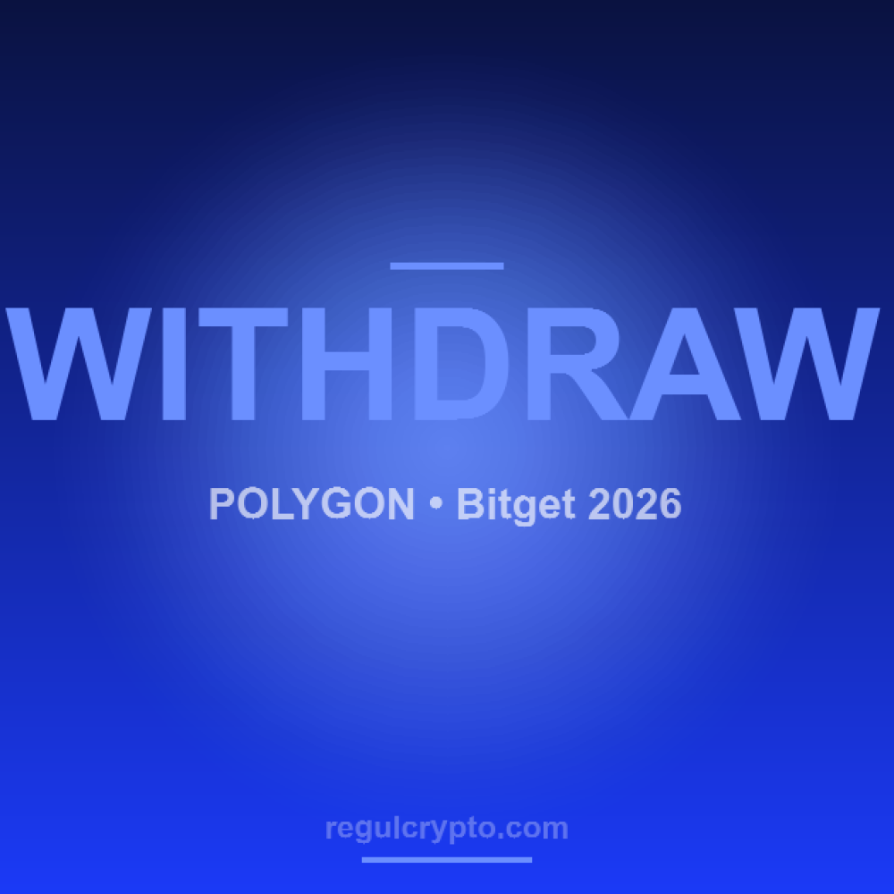 How to Withdraw Polygon (MATIC) from Bitget in 2026: Step-by-Step